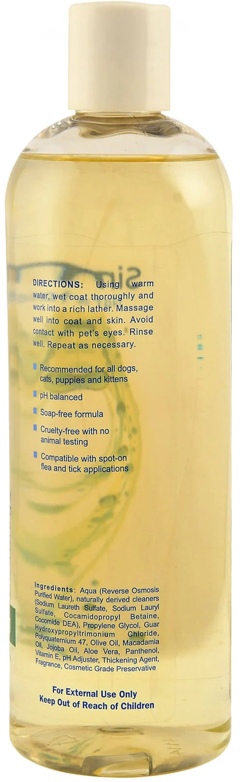 Simply Pure Pet Shampoo – Moisturizing White Tea Formula for Dry Skin & Long Hair - Image 2
