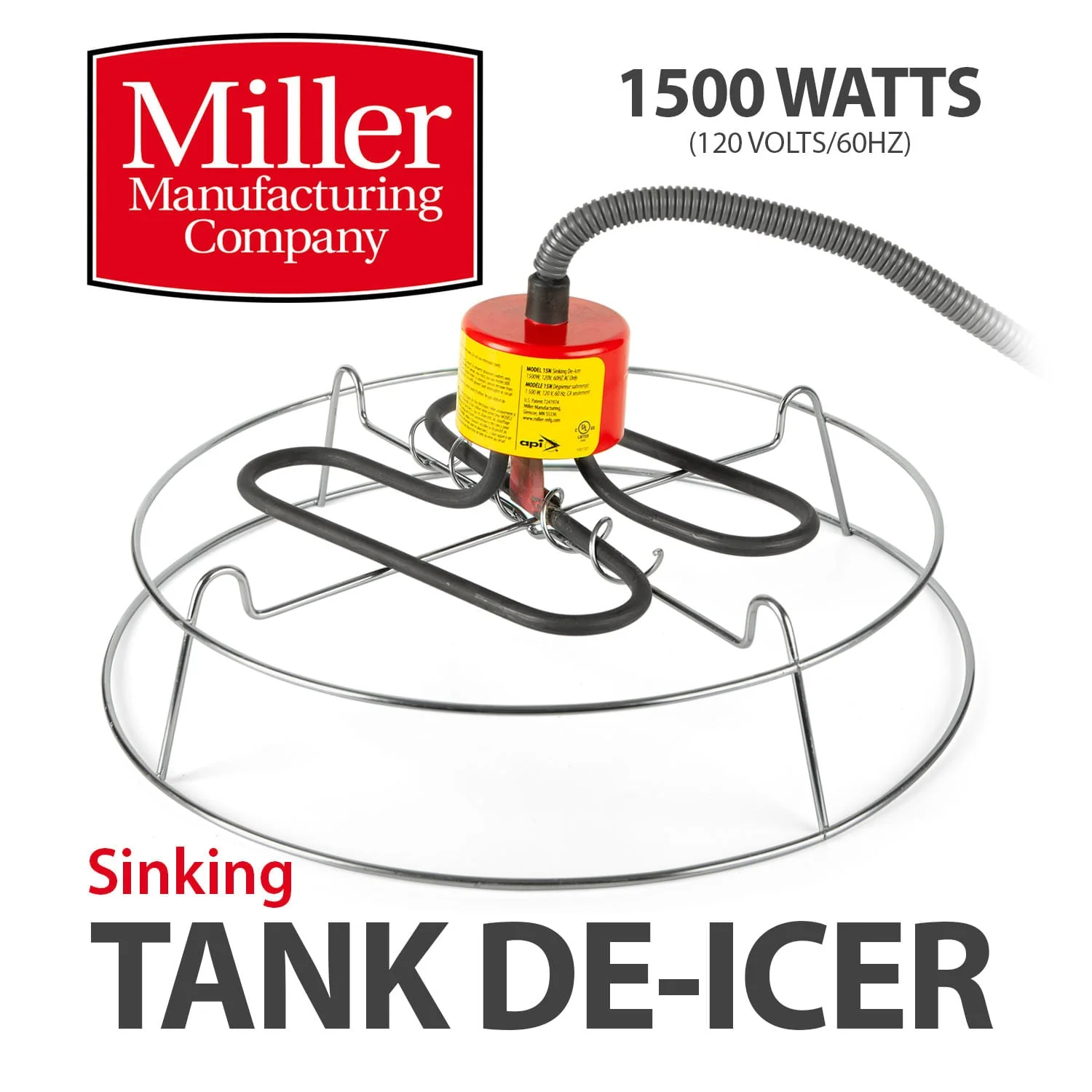 Sinking Tank De-Icer, 1500 Watts - Image 3