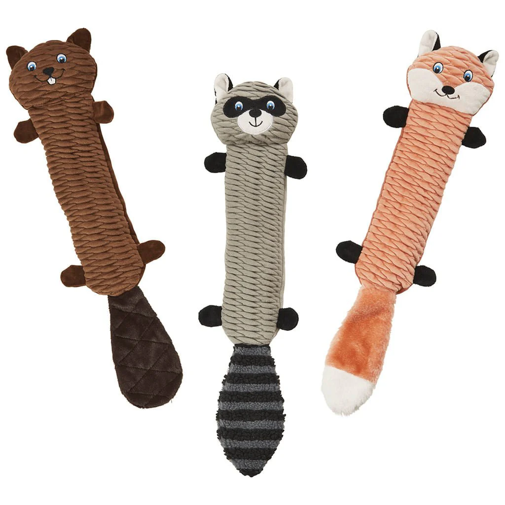 Skinneeez Stretcheez Squeak & Crinkle Dog Toy - Image 2