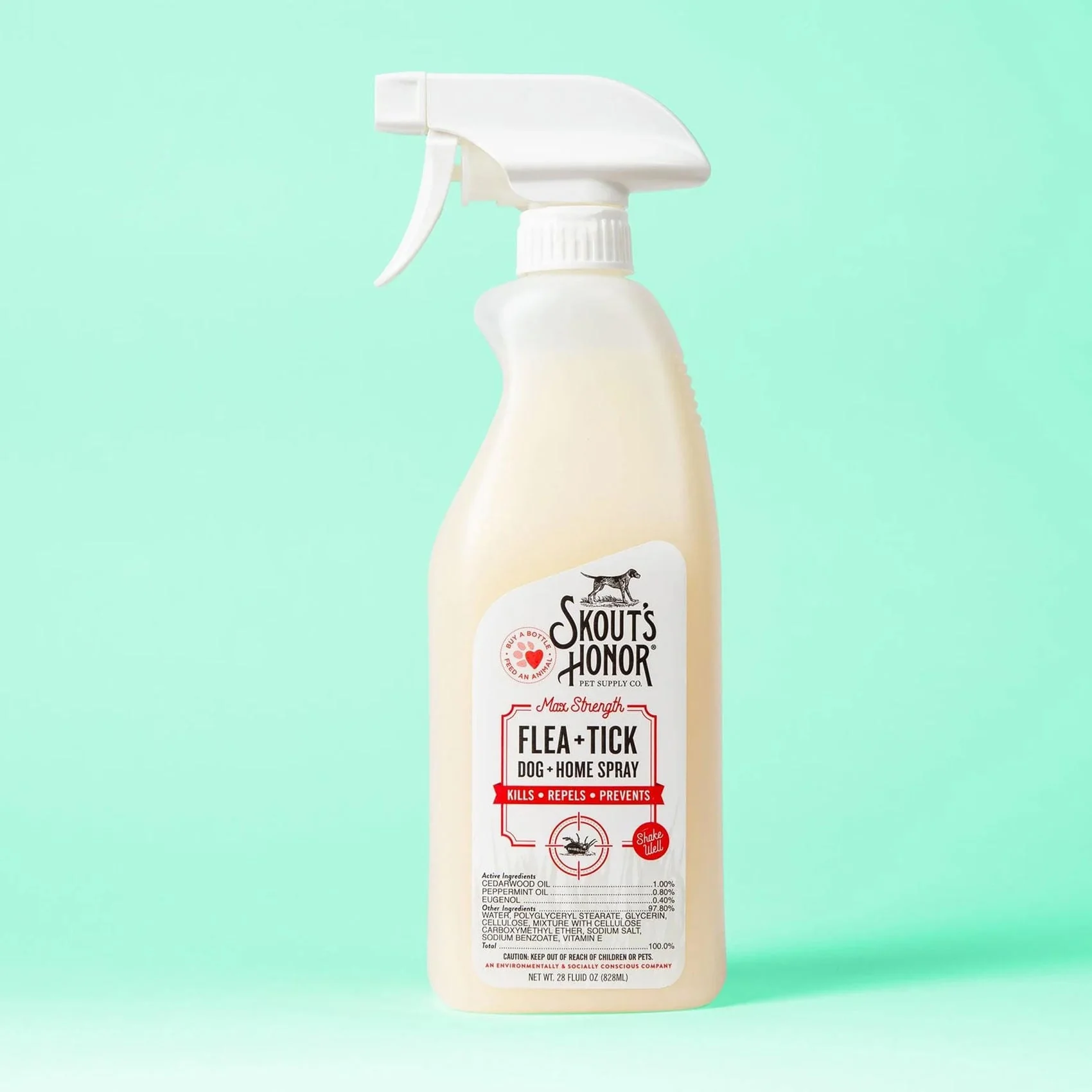 Skout's Honor Flea + Tick, Dog & Home Spray, 28 oz - Image 1