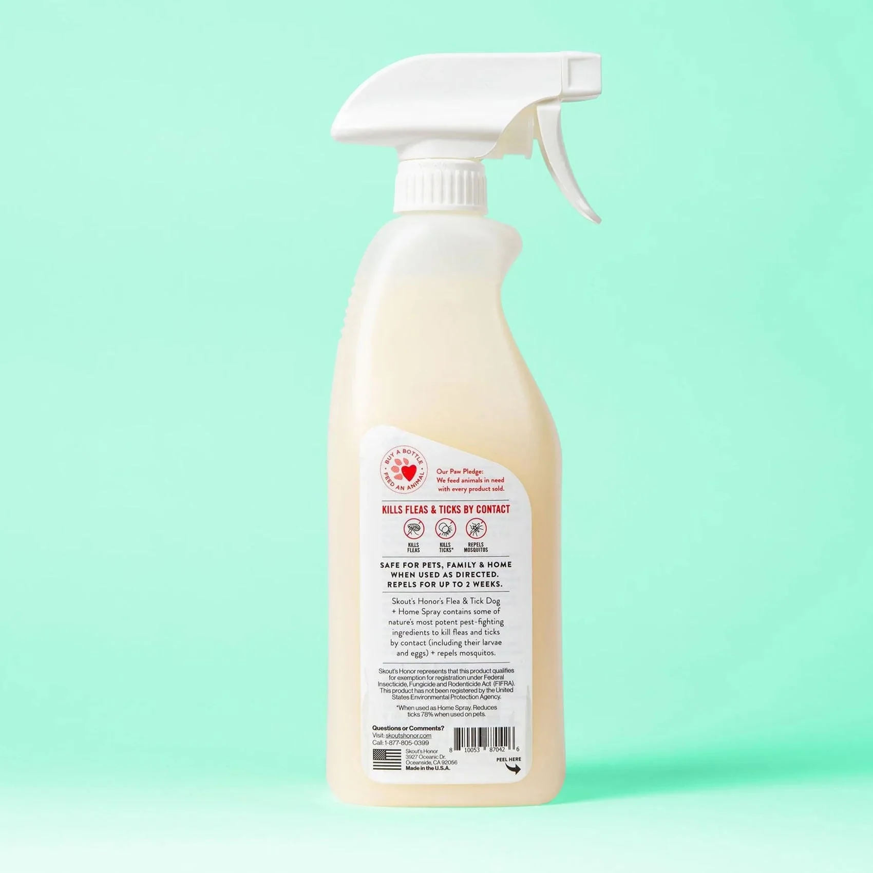 Skout's Honor Flea + Tick, Dog & Home Spray, 28 oz - Image 2