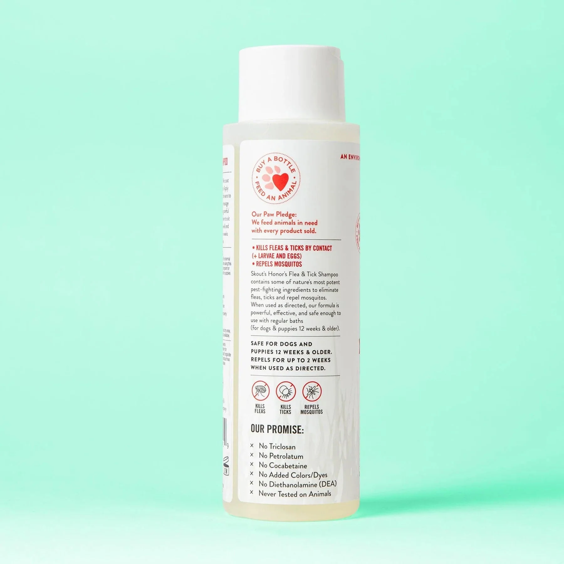 Skout's Honor Flea + Tick Shampoo for Dogs, 16 oz - Image 3