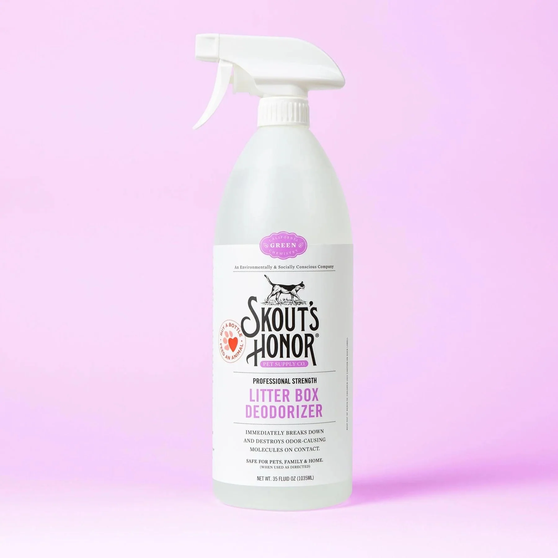 Skout’s Honor Litter Box Deodorizer, 35 oz
