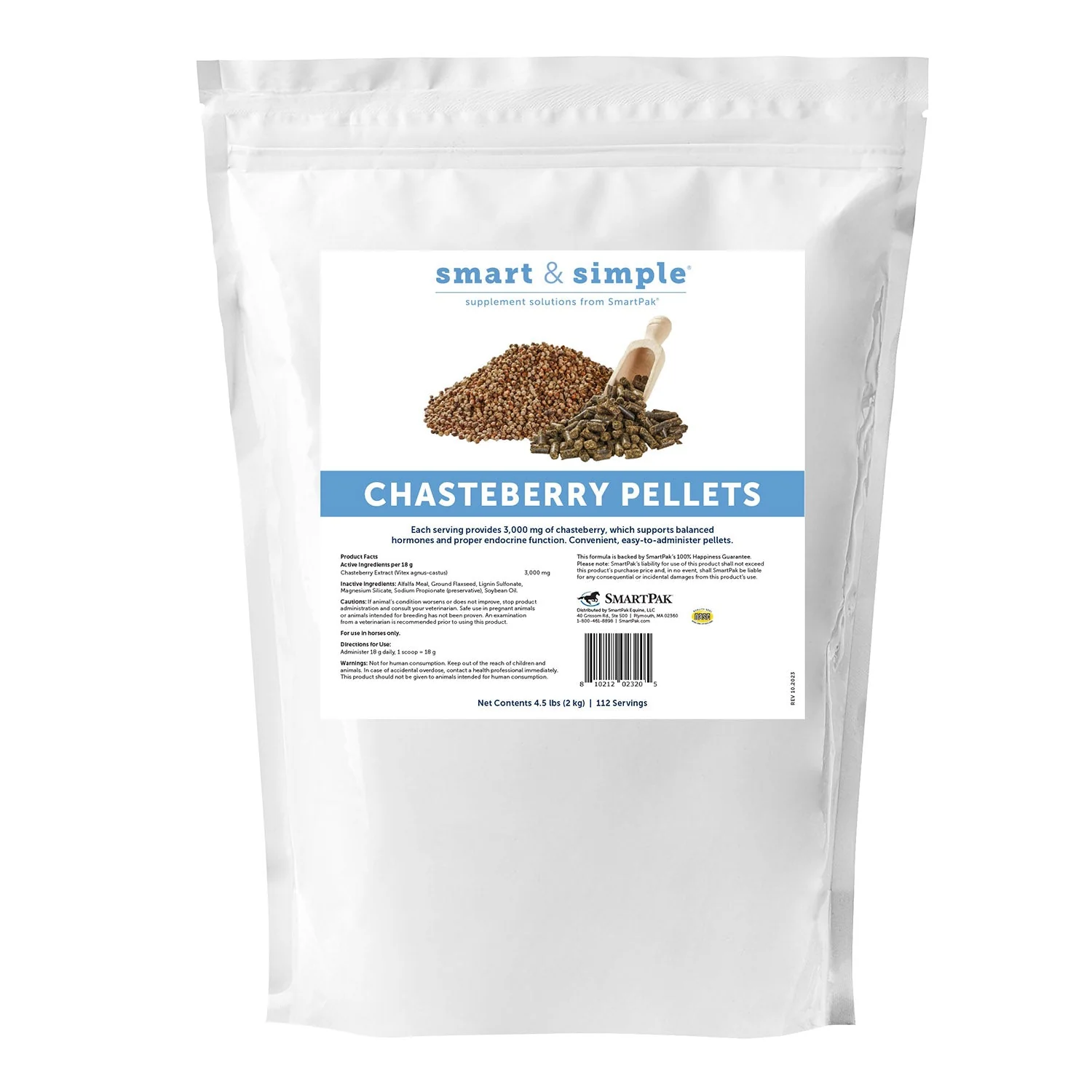 SmartEquine Smart & Simple Chasteberry Pellets - Image 1