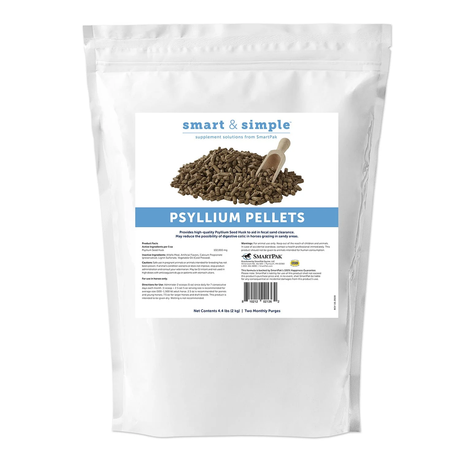 SmartEquine Smart & Simple Psyllium Pellets