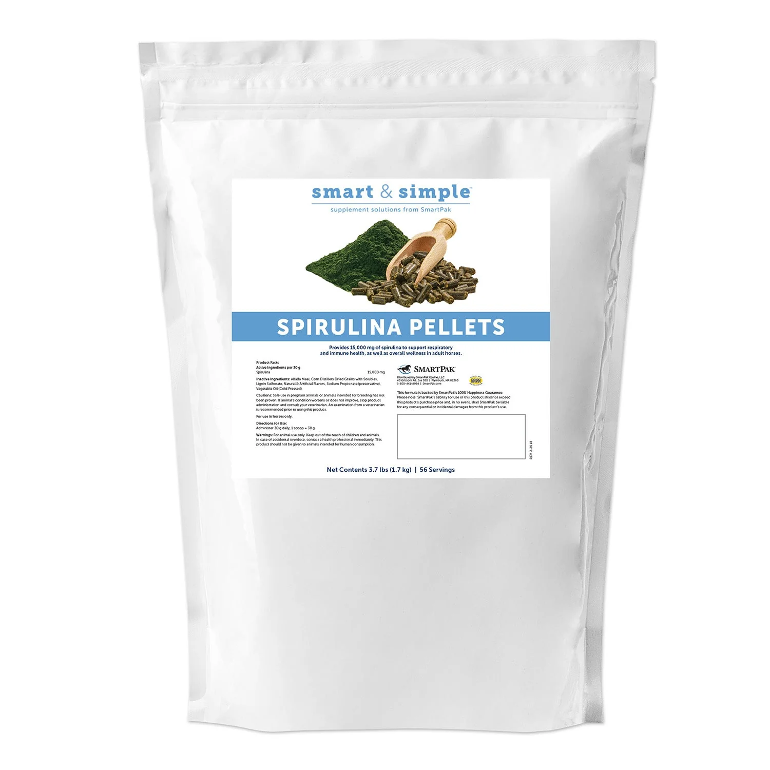 SmartEquine Smart & Simple Spirulina Pellets - Image 1