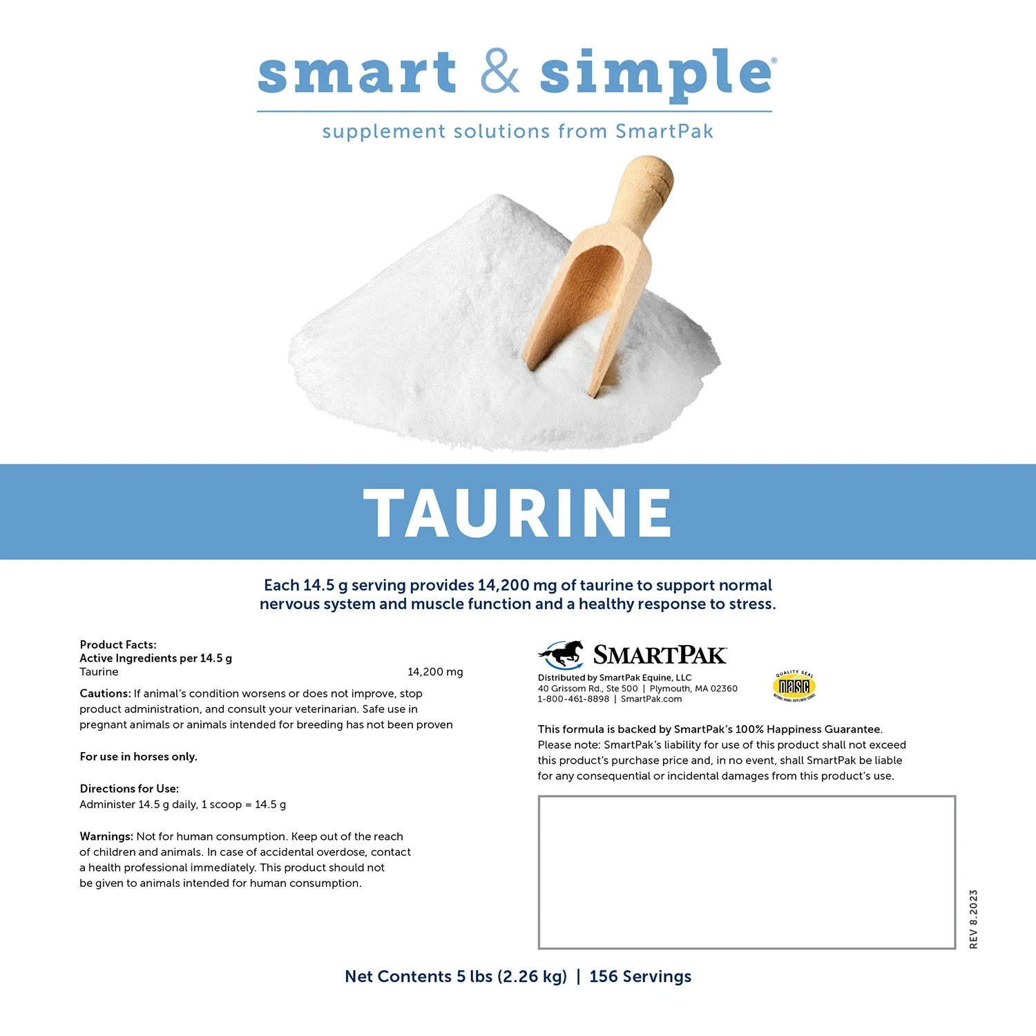 SmartEquine Smart & Simple Taurine Powder - Image 2