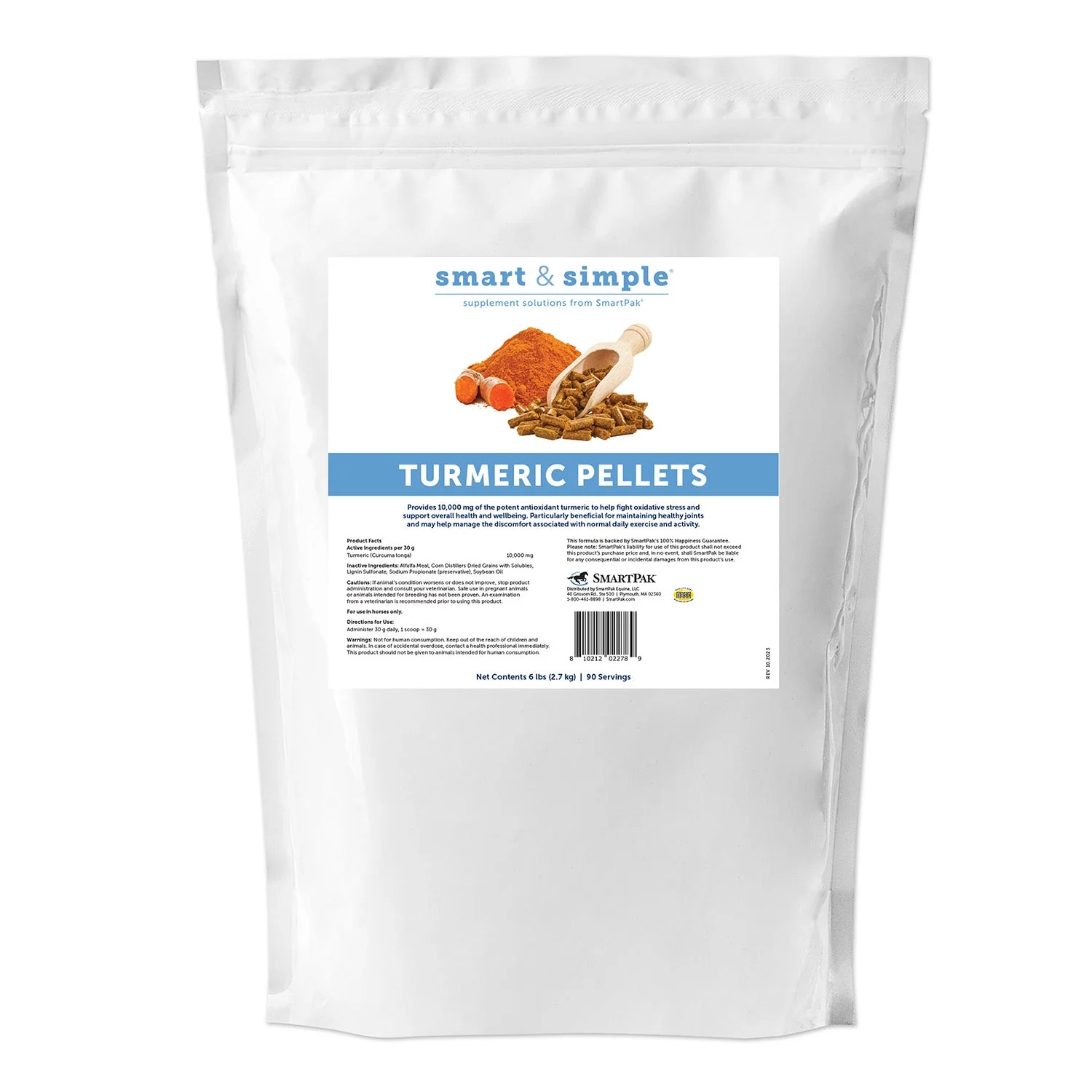 SmartEquine Smart & Simple Turmeric Pellets - Image 1