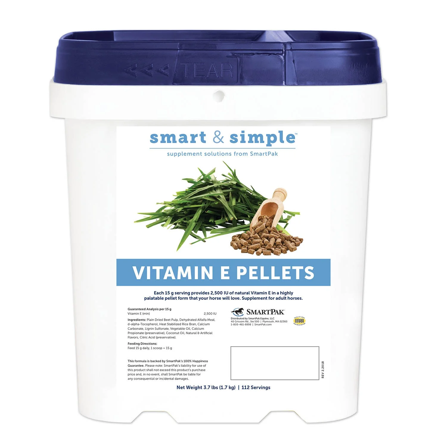 SmartEquine Smart & Simple Vitamin E Pellets - Image 1