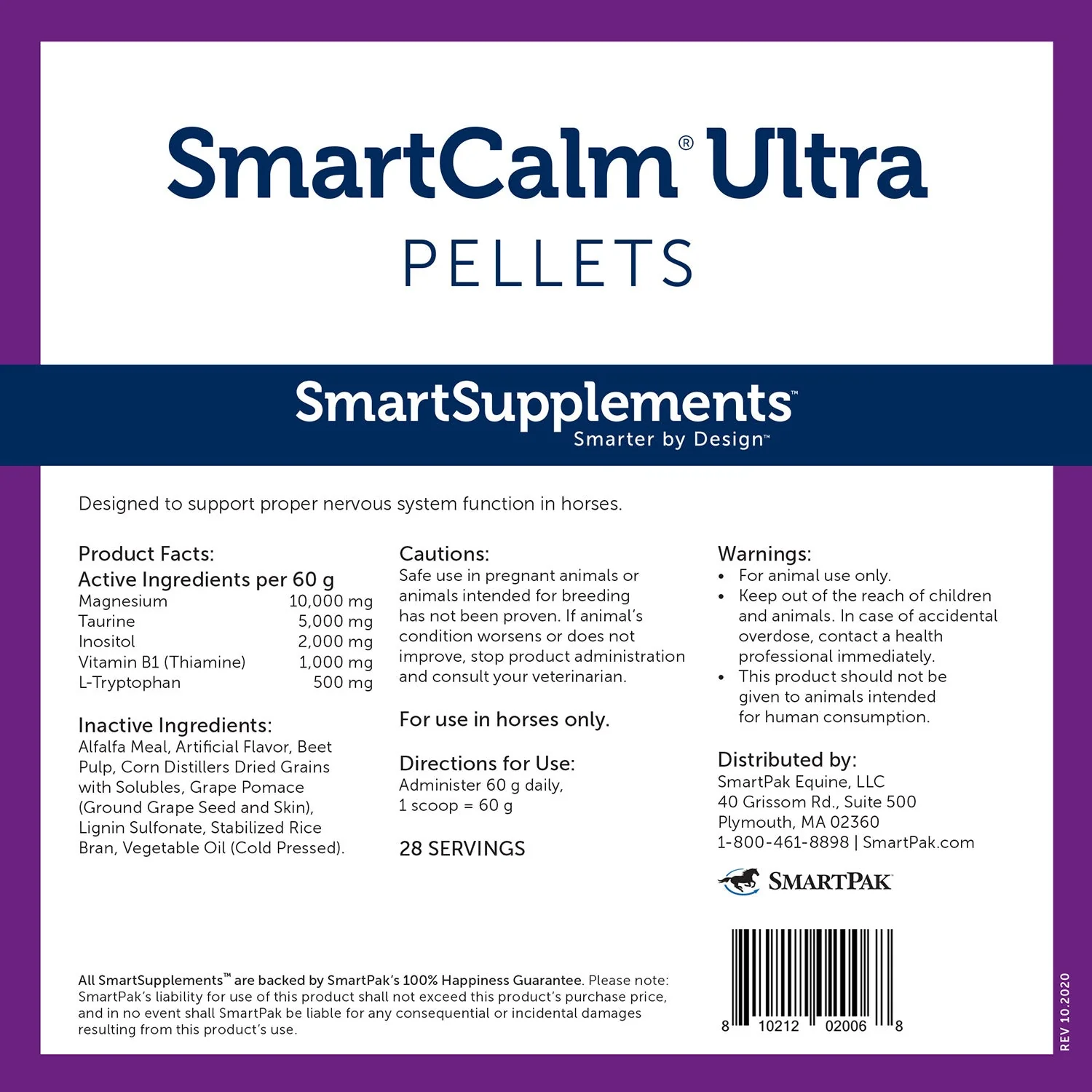 SmartEquine SmartCalm Ultra Pellets - Image 2