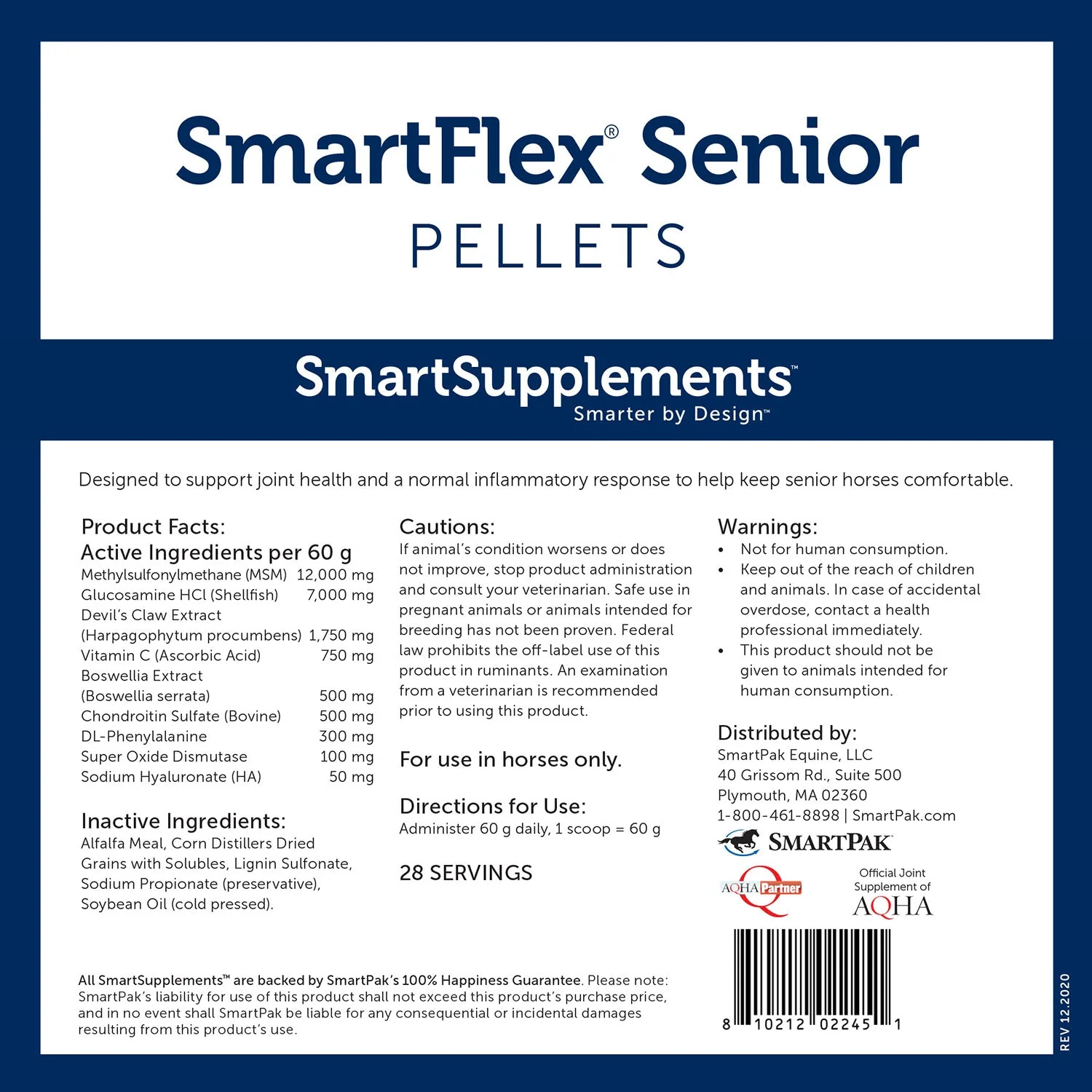 SmartEquine SmartFlex Senior Pellets - Image 2