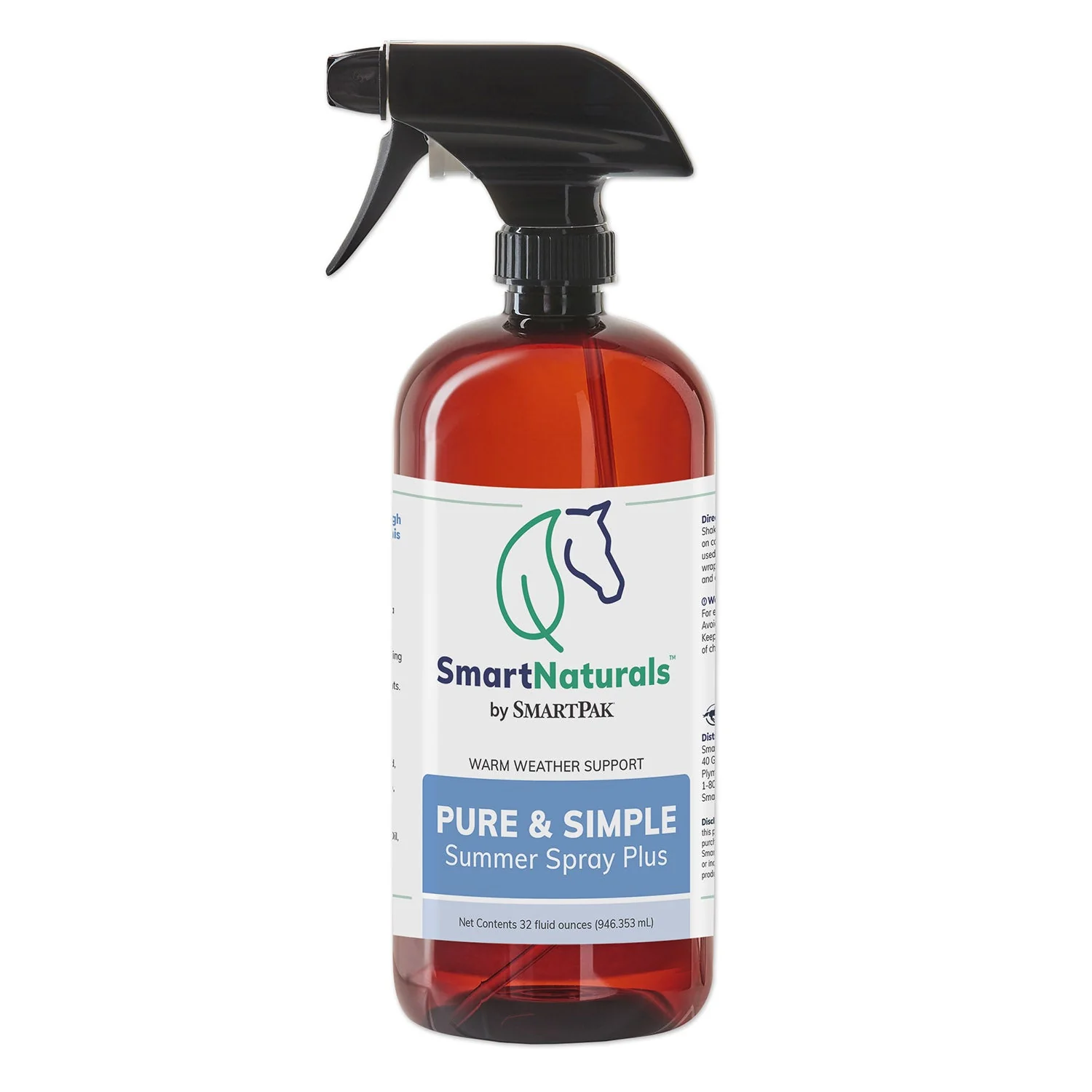 SmartEquine SmartNaturals Pure & Simple Summer Insect Spray Plus for Horses - Image 1