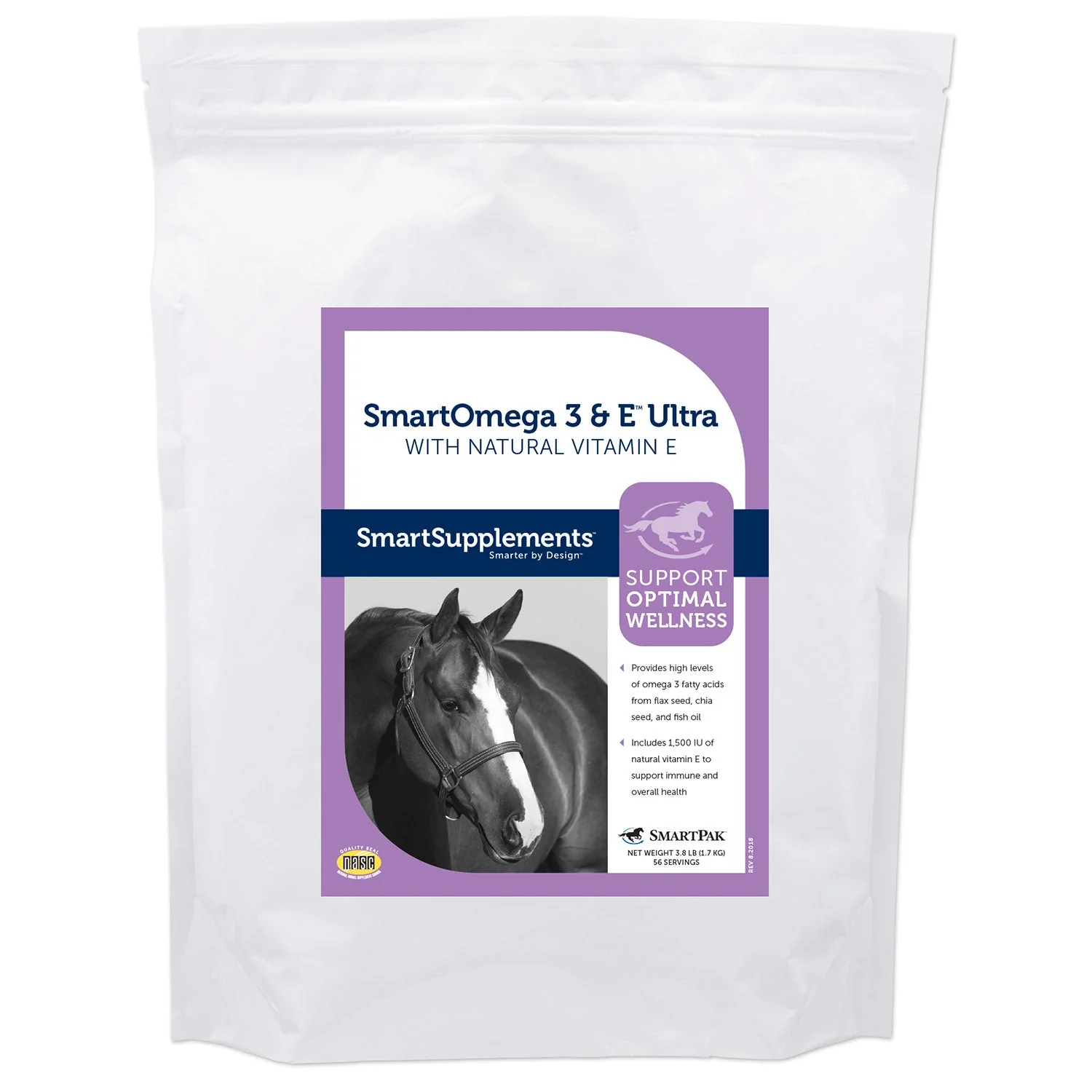 SmartEquine SmartOmega 3 & E Ultra Wellness Support for Horses - Image 1