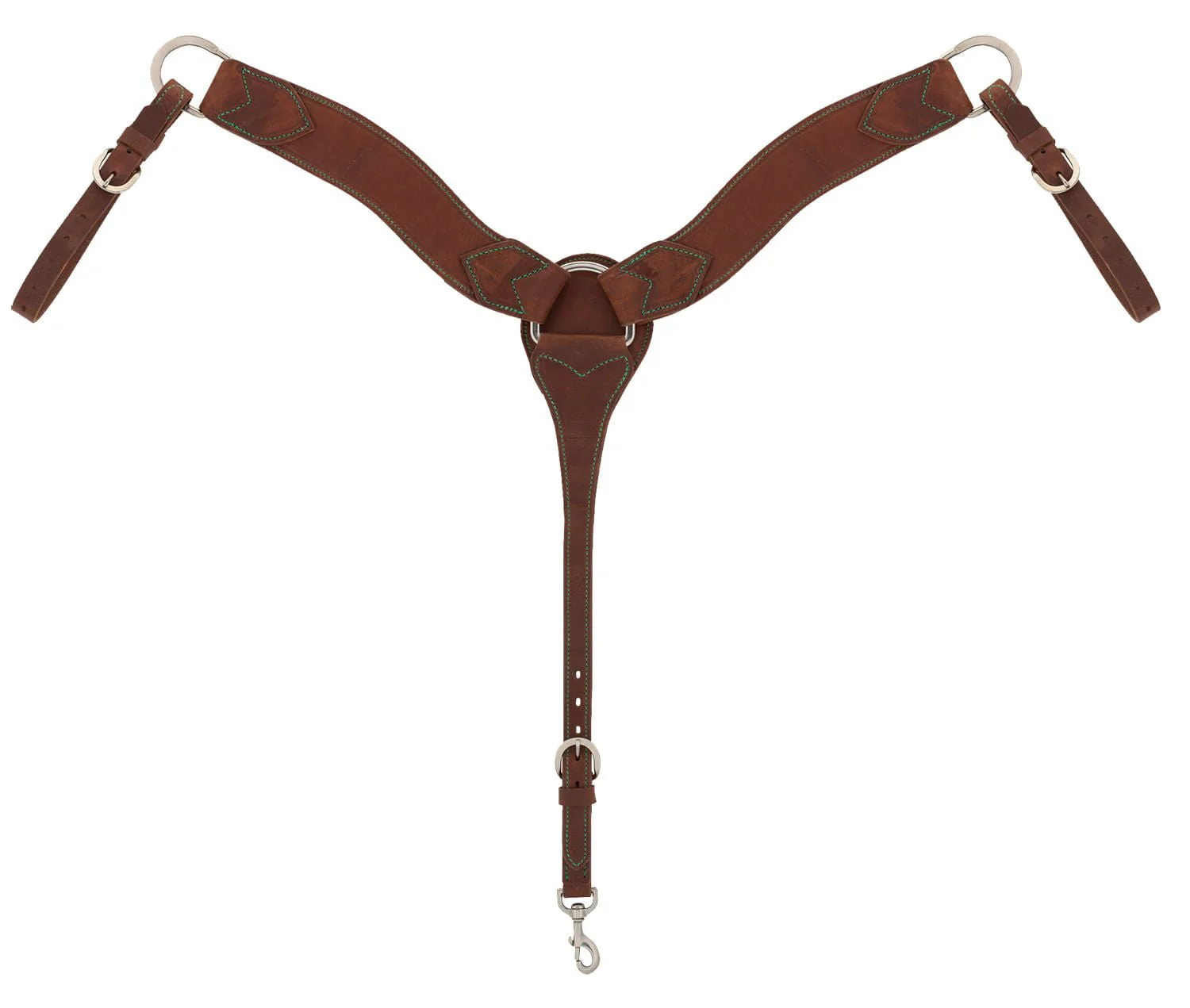 Smarty x Synergy Harness Leather Roper Breast Collar - Image 1