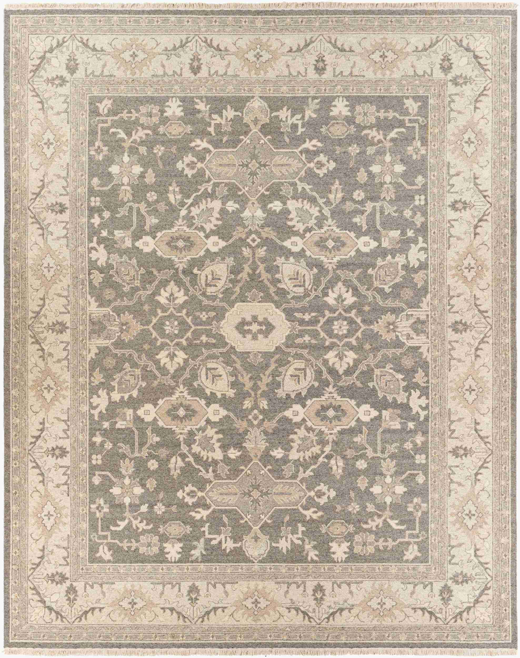 Soumek Rug | Medium Gray | SMK102 - Image 2