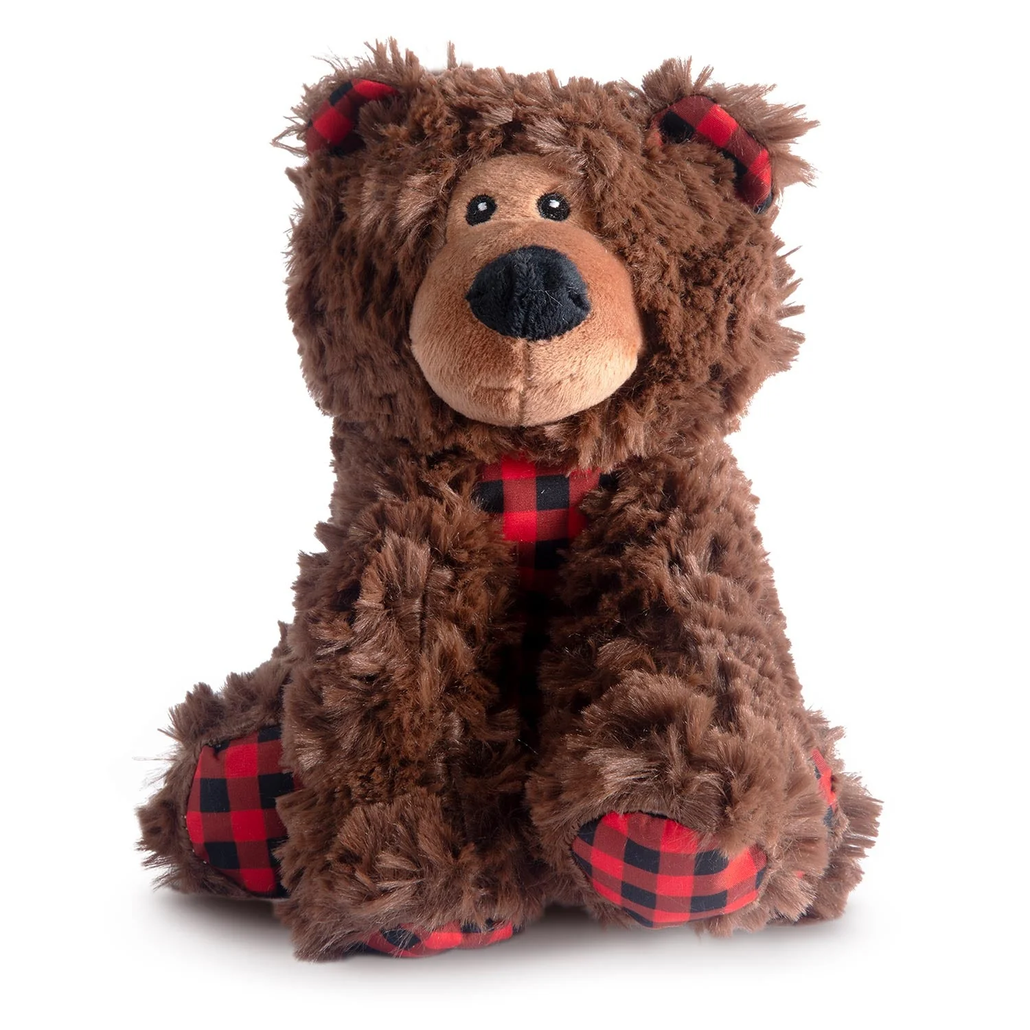 SnugArooz Benny the Bear Plush Dog Toy - Image 1