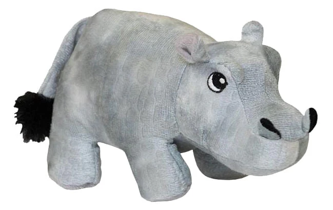 SnugArooz Hank the Hippo Dog Toy - Image 1