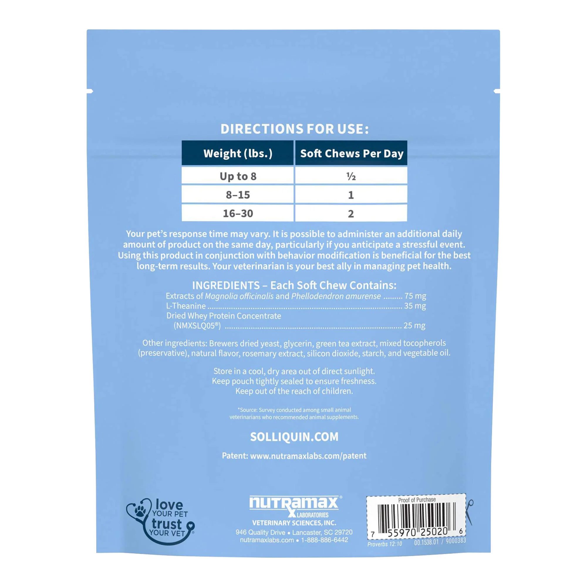 Nutramax Solliquin Soft Chews, 75 ct - Image 2
