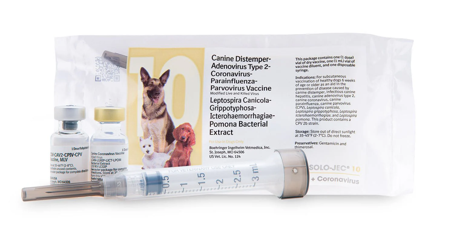 Solo-Jec 10 (10-Way Dog Vaccine), Single Dose - Image 3