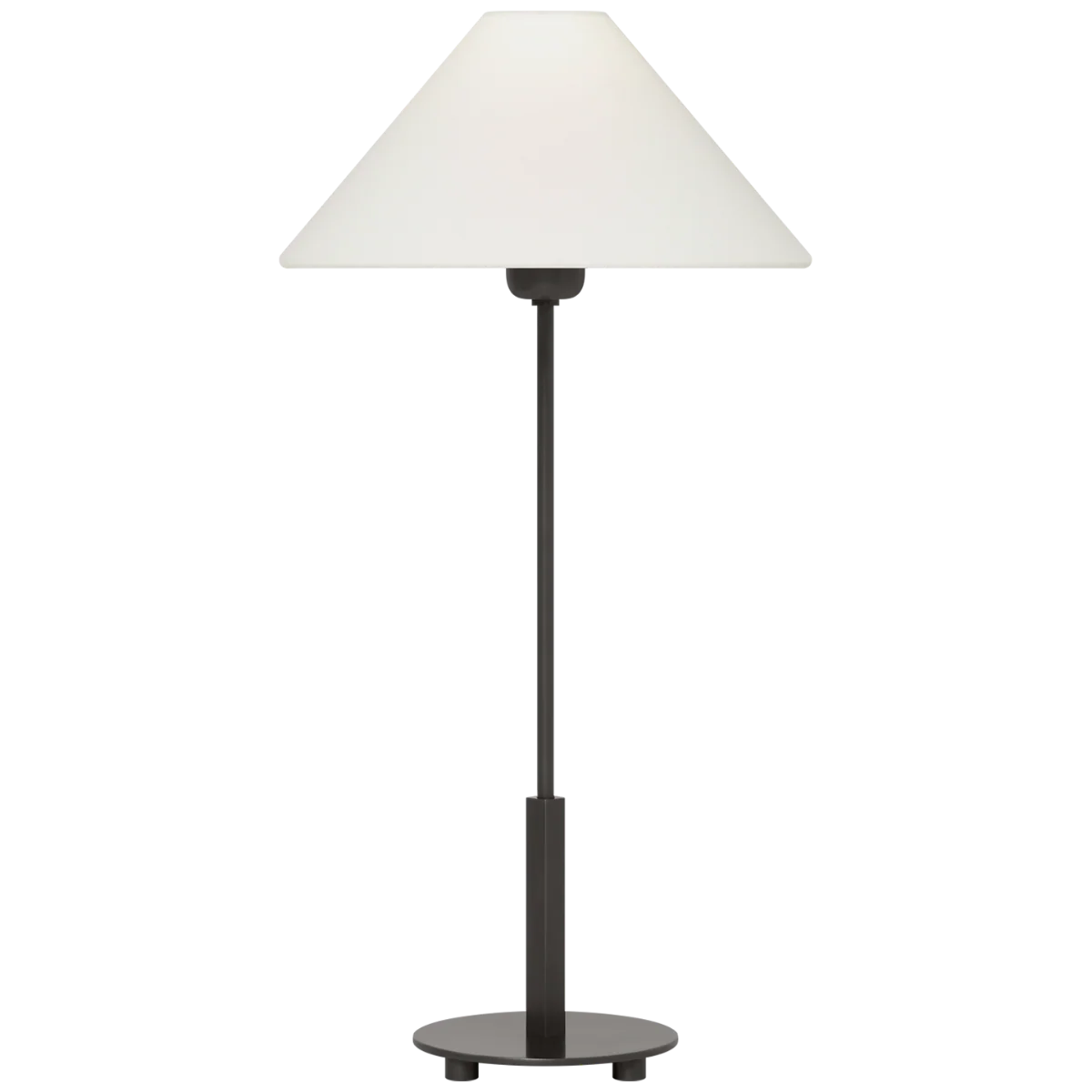 Hackney 24" Cordless Buffet Lamp | Bronze | Linen Shade - Image 2
