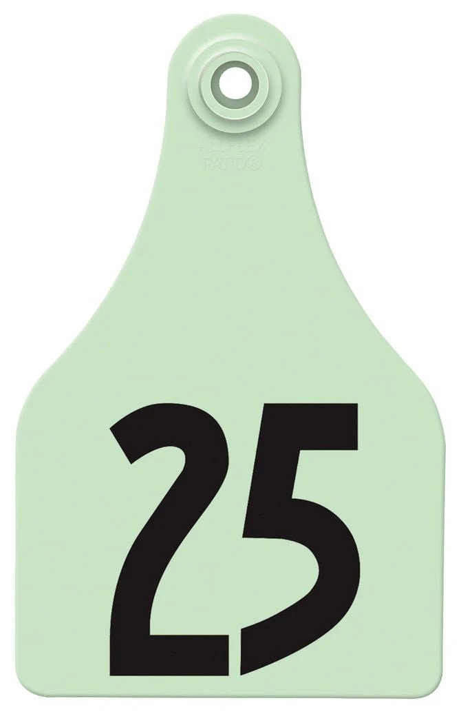 Special Order Allflex Global Numbered 2-Piece Ear Tags, 25 ct - Image 3