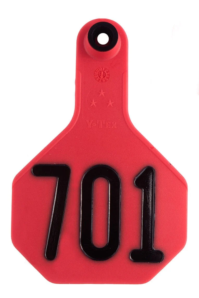 Special Order Y-Tex Numbered 2-Piece Ear Tags, 25 ct - Image 1