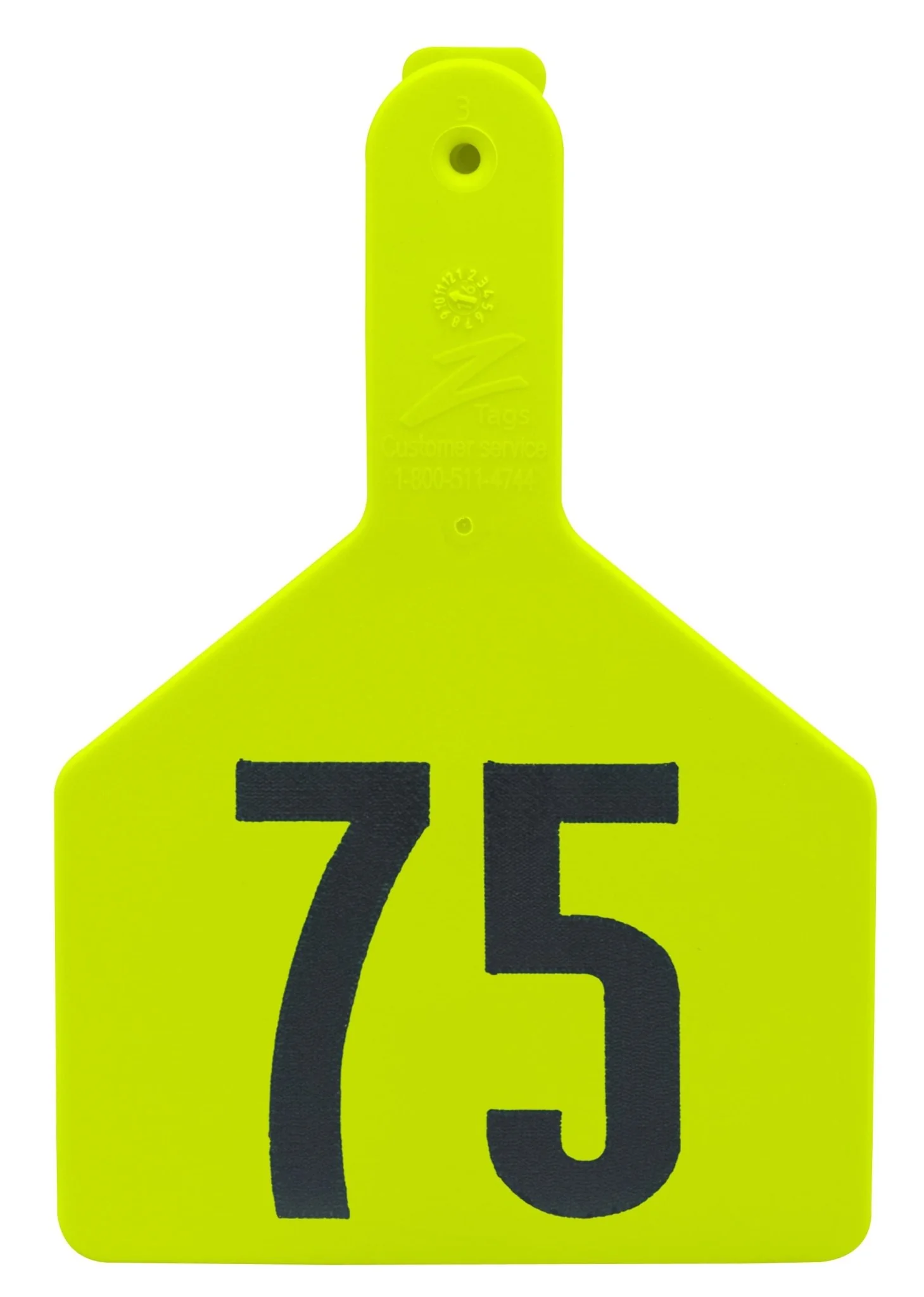 Special Order Z1 No-Snag Numbered 1-Piece Ear Tags, 25 ct - Image 2