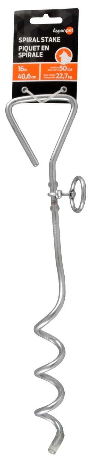 Spiral Tie-Out Stake - Image 1