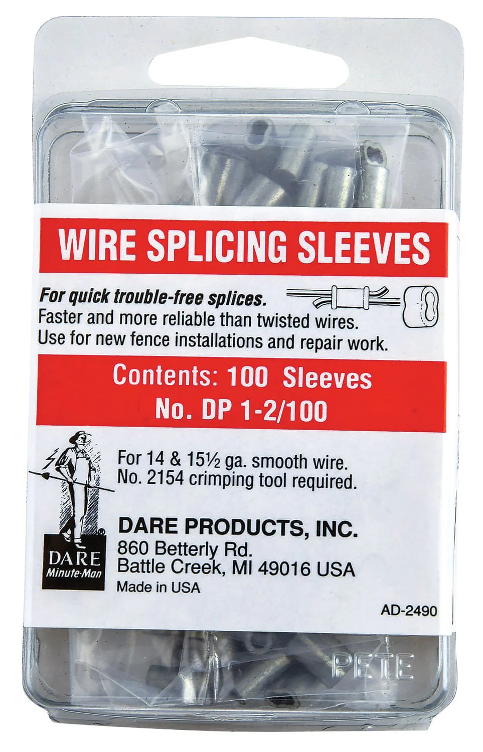 Dare Wire Splicing Sleeves Pack - Image 1