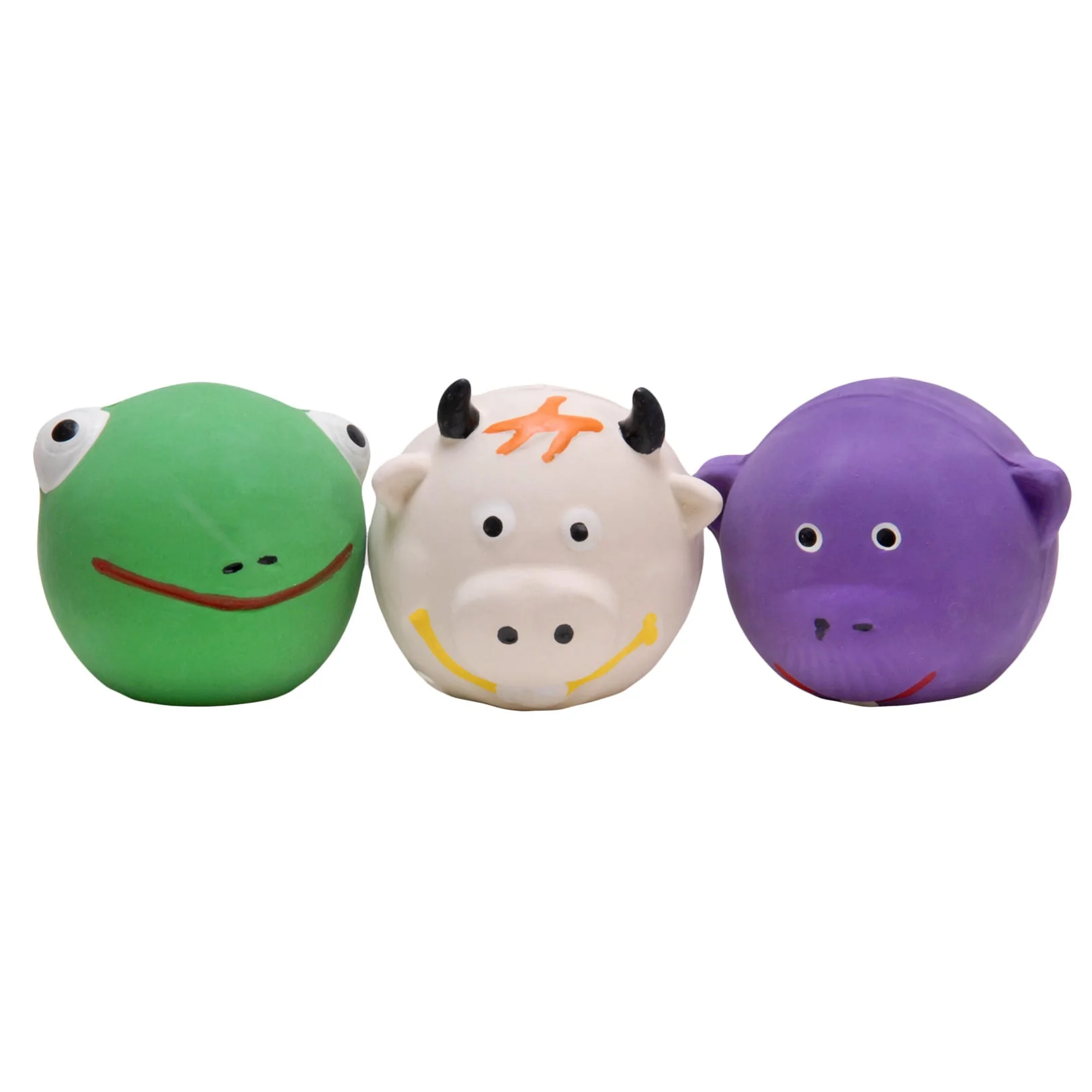 Jeffers Squeakies Latex Dog Toy, Assorted, Each - Image 1