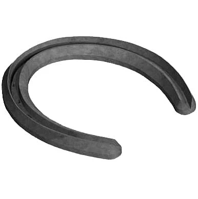 St. Croix Regular Weight Rim Steel Horseshoes – Forged Durable Hoof Shoes with Rolled Toe for Traction - Image 2