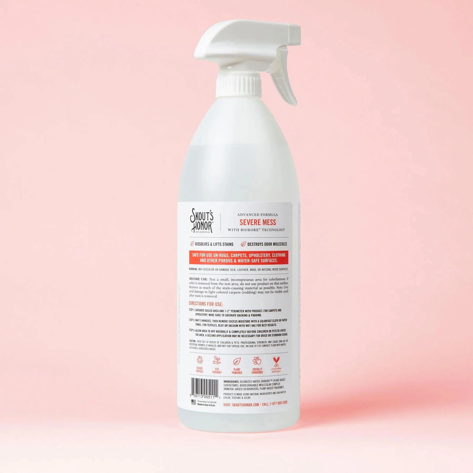 Stain & Odor Severe Mess Advanced Formula, Dog, 35 oz - Image 2