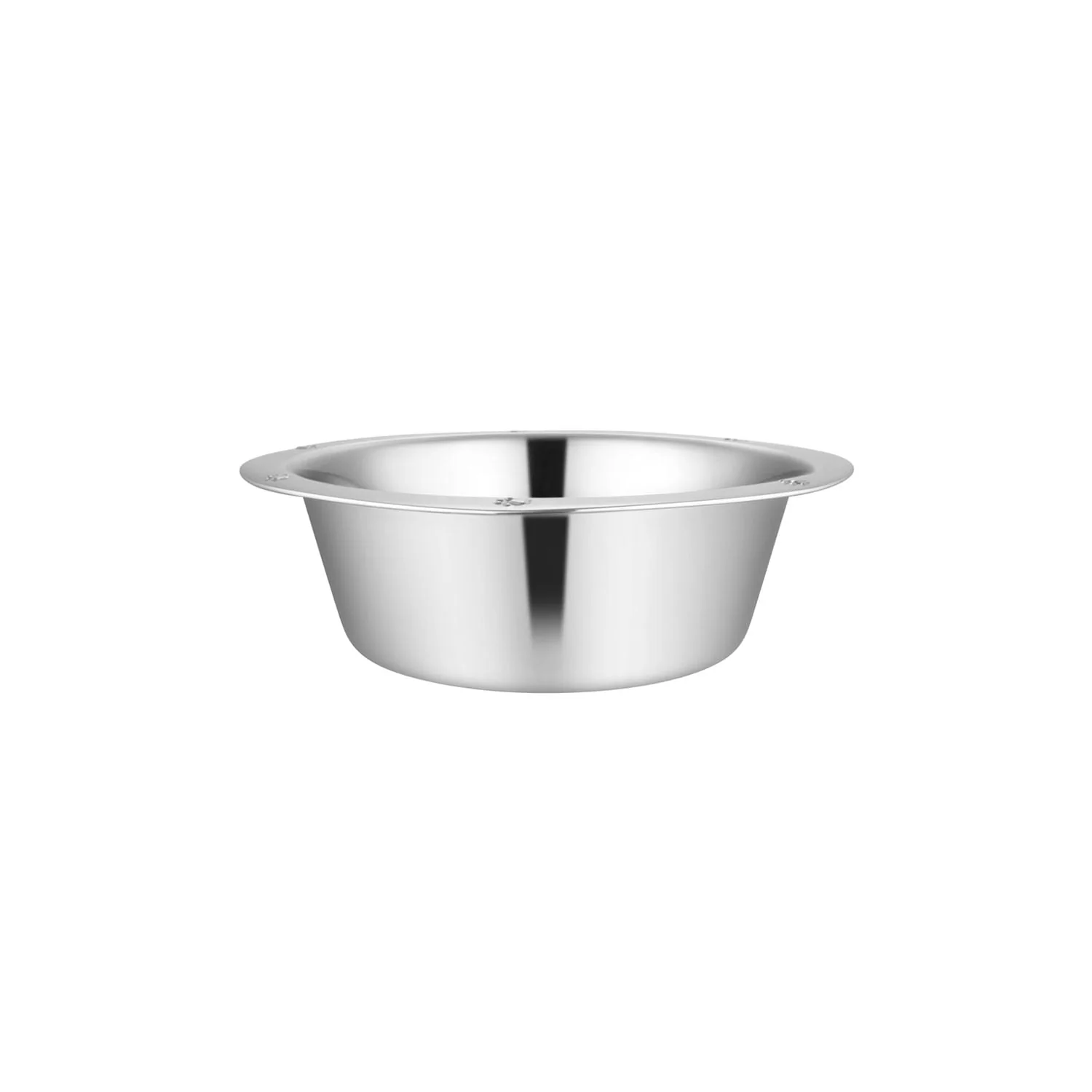 Jeffers Stainless Steel Embossed Wide-Lip Food & Water Pet Bowls - Image 2
