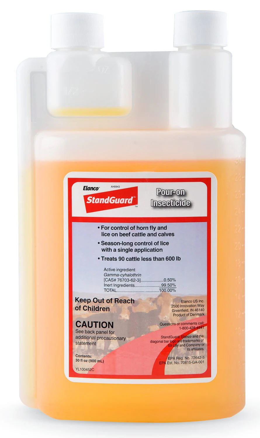 StandGuard® Pour-On Insecticide for Fly Control - Image 1
