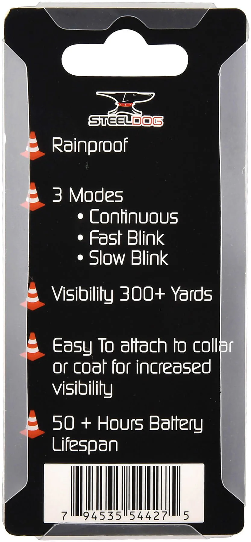 SteelDog Burger Blinker LED Safety Light, Red - Image 2