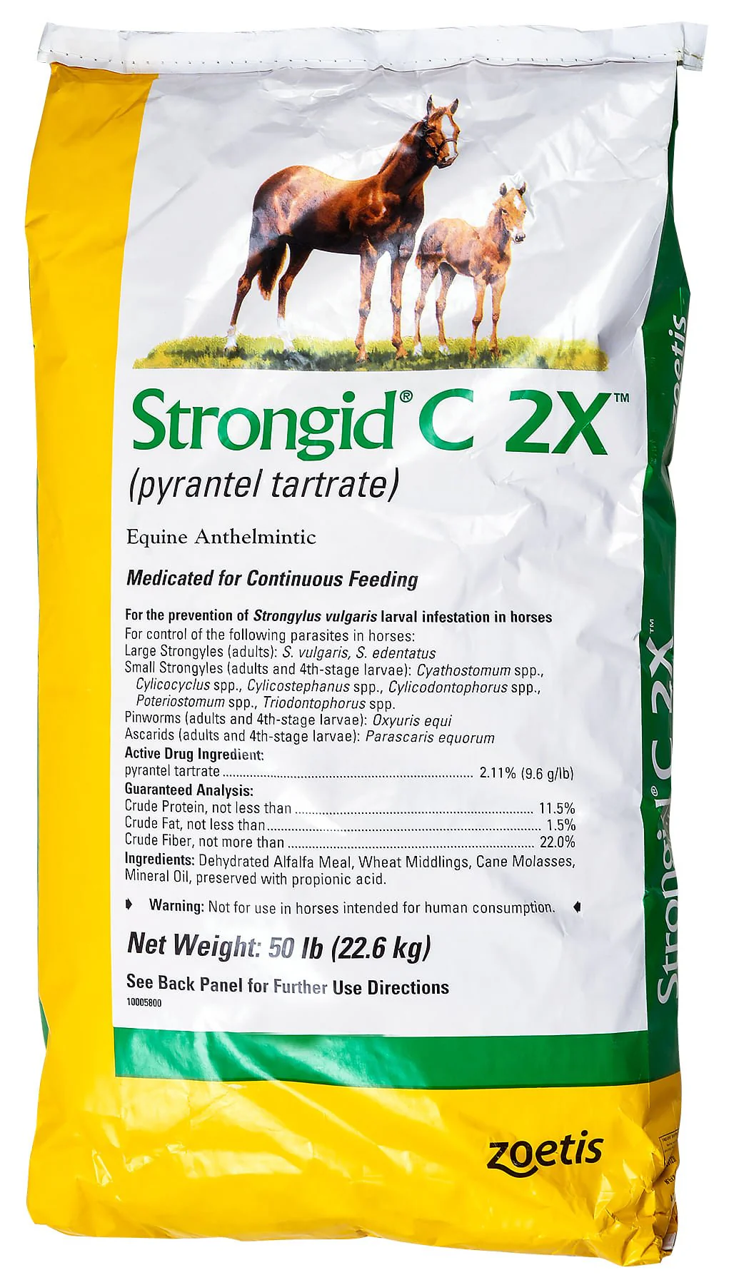 Strongid C 2X  Concentrated Daily Equine Anthelmintic - Image 2