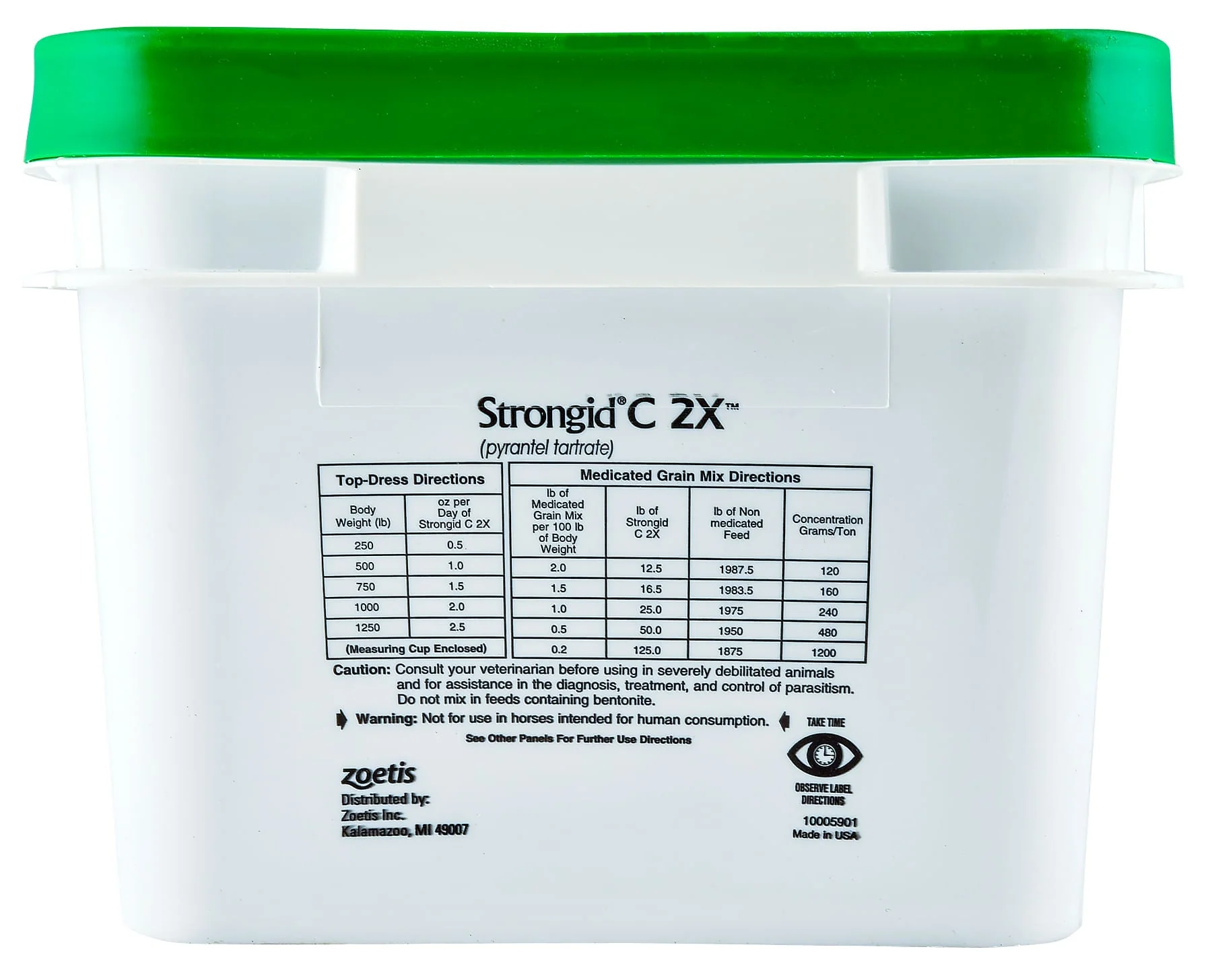 Strongid C 2X  Concentrated Daily Equine Anthelmintic - Image 3