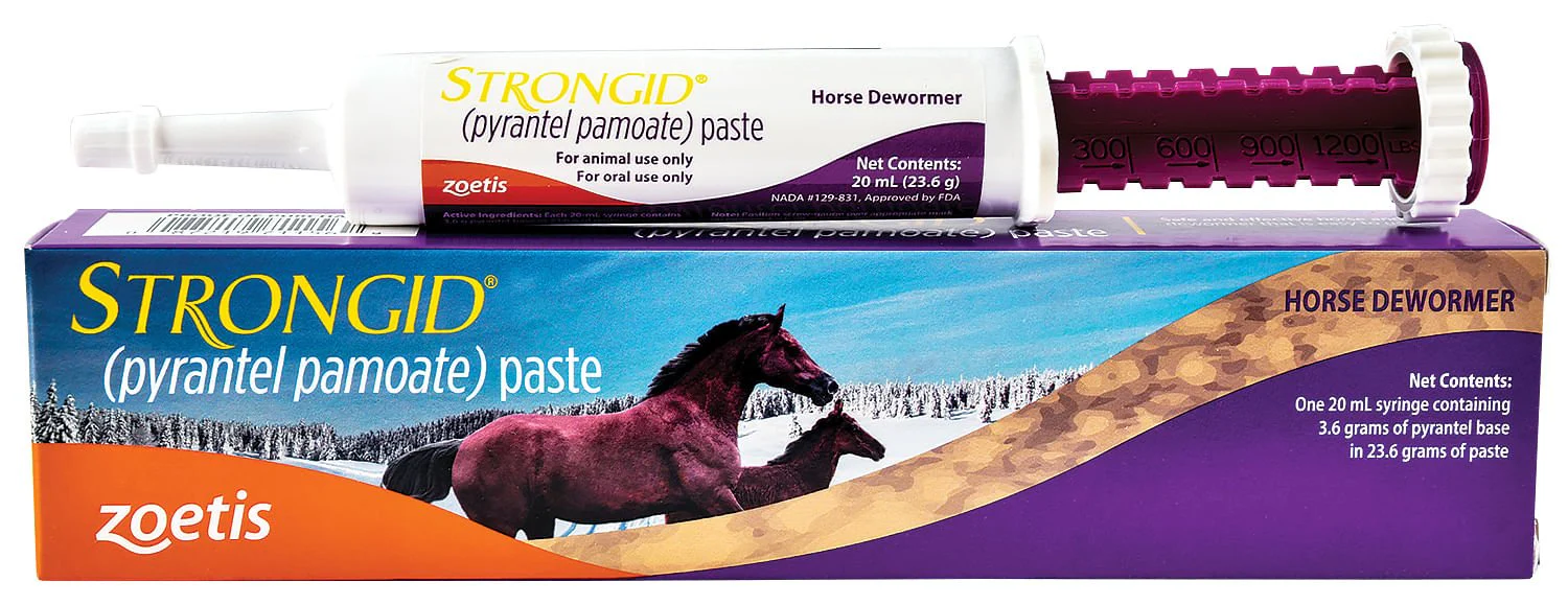 Strongid (pyrantel pamoate) Horse Dewormer - Image 1