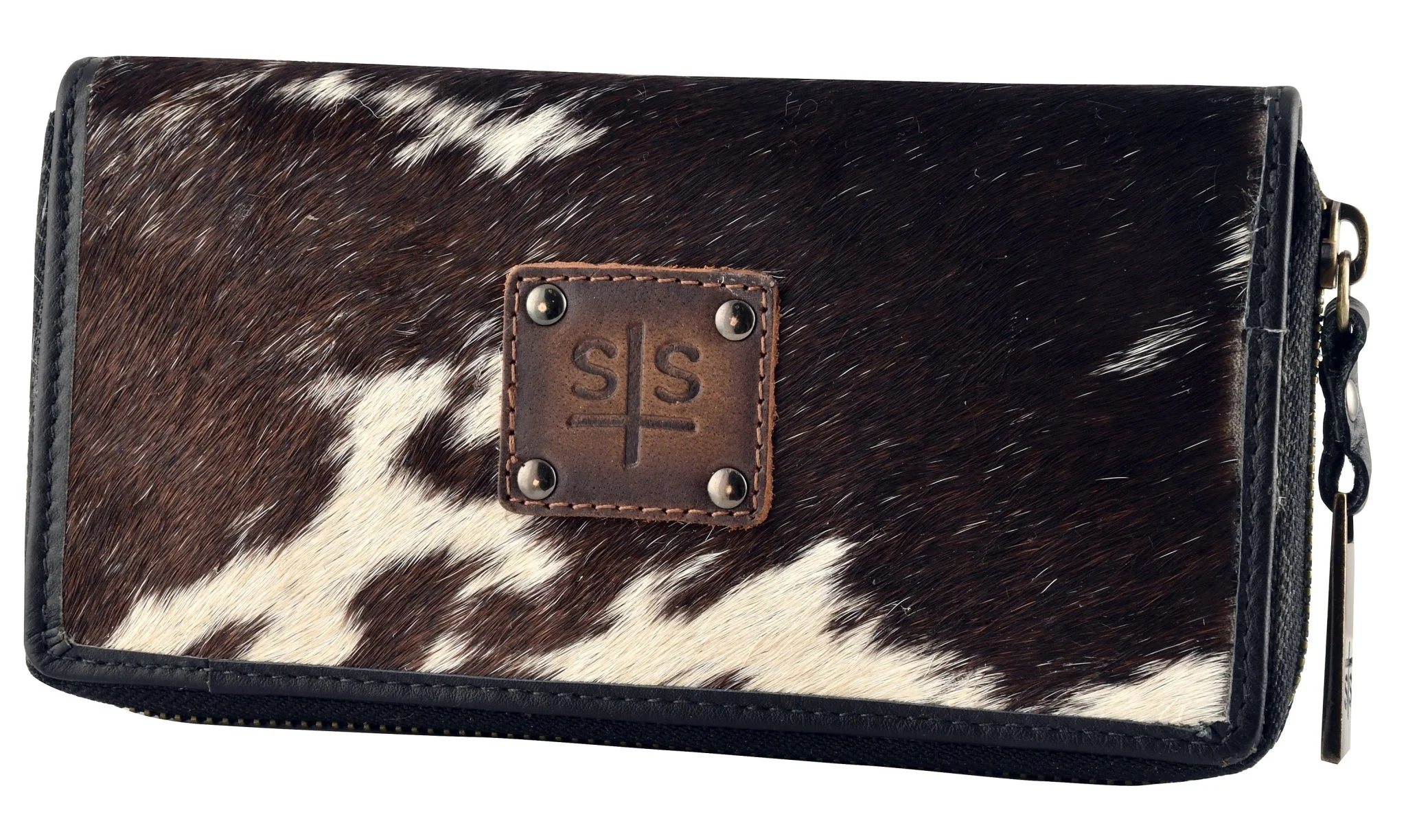 STS Cowhide Bi-Fold Zip Wallet - Image 1