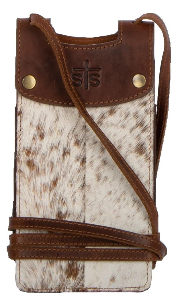 STS Cowhide Cell Phone Crossbody - Image 1