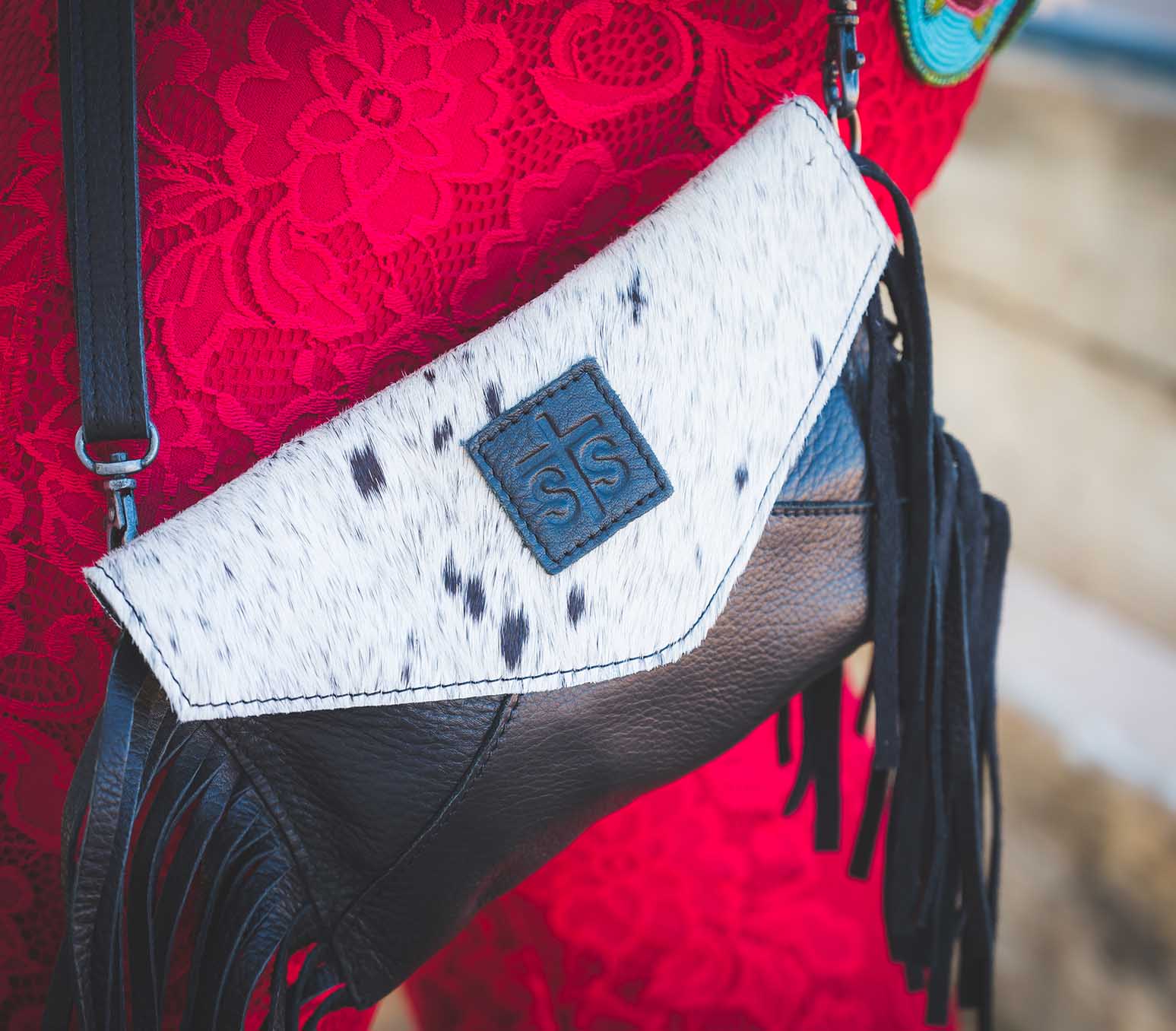 STS Cowhide Envelope Crossbody - Image 1