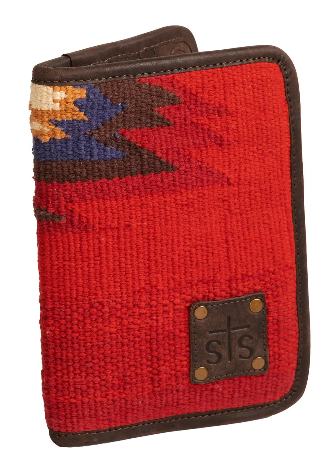 STS Crimson Sun Western Leather Magnetic Wallet - Image 1