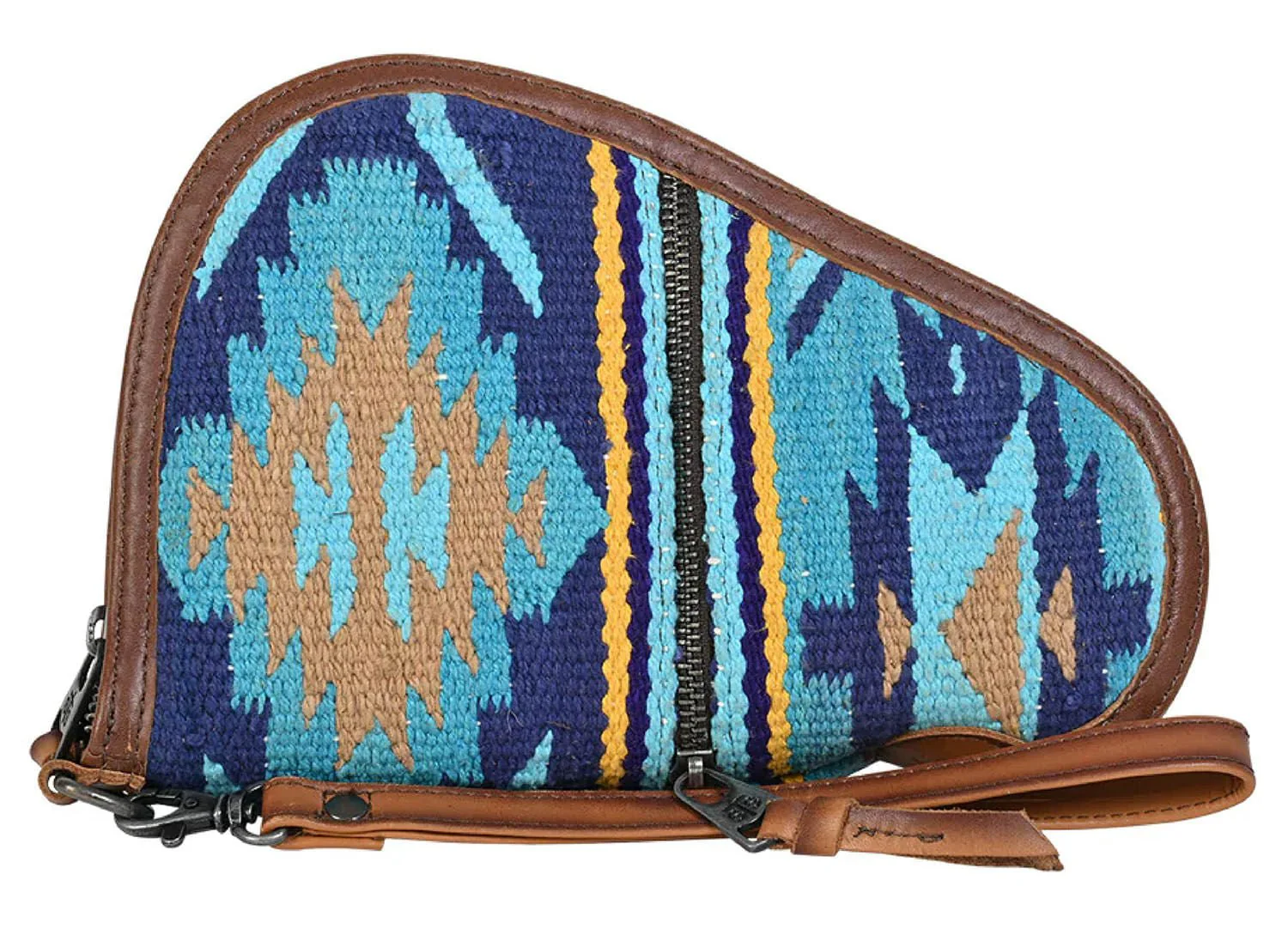 STS Mojave Sky Aztec Pattern Pistol Case with Wristlet Strap - Image 2