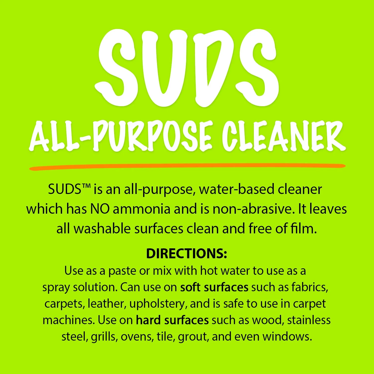 Suds All Purpose Cleaner - Image 2