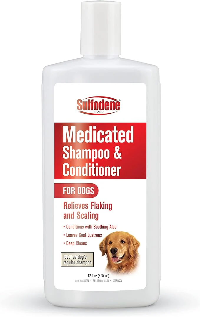 Sulfodene Medicated Shampoo & Conditioner for Dogs - Image 1