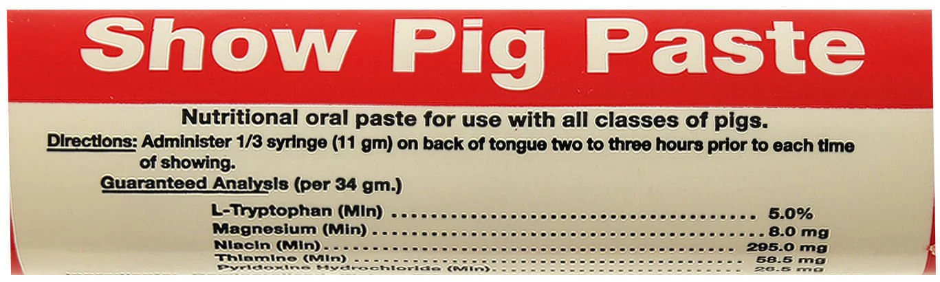 Sullivan's Show Pig Paste - Image 2