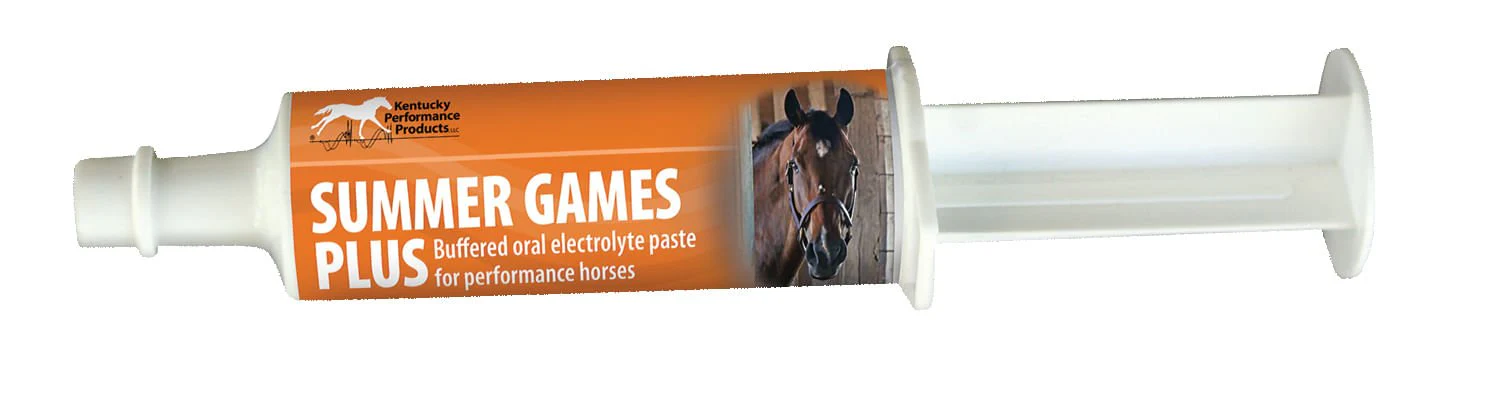 Summer Games Plus Oral Electrolyte Paste for Horses, 60 cc tube - Image 2
