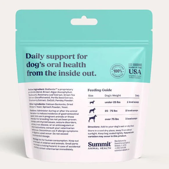 Summit Animal Health Dental Care Powder for Dogs - Image 2