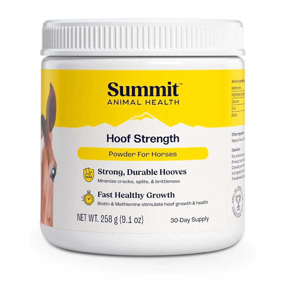 Summit Animal Health - Hoof Strength Powder for Horses, 9.1 oz - Image 1