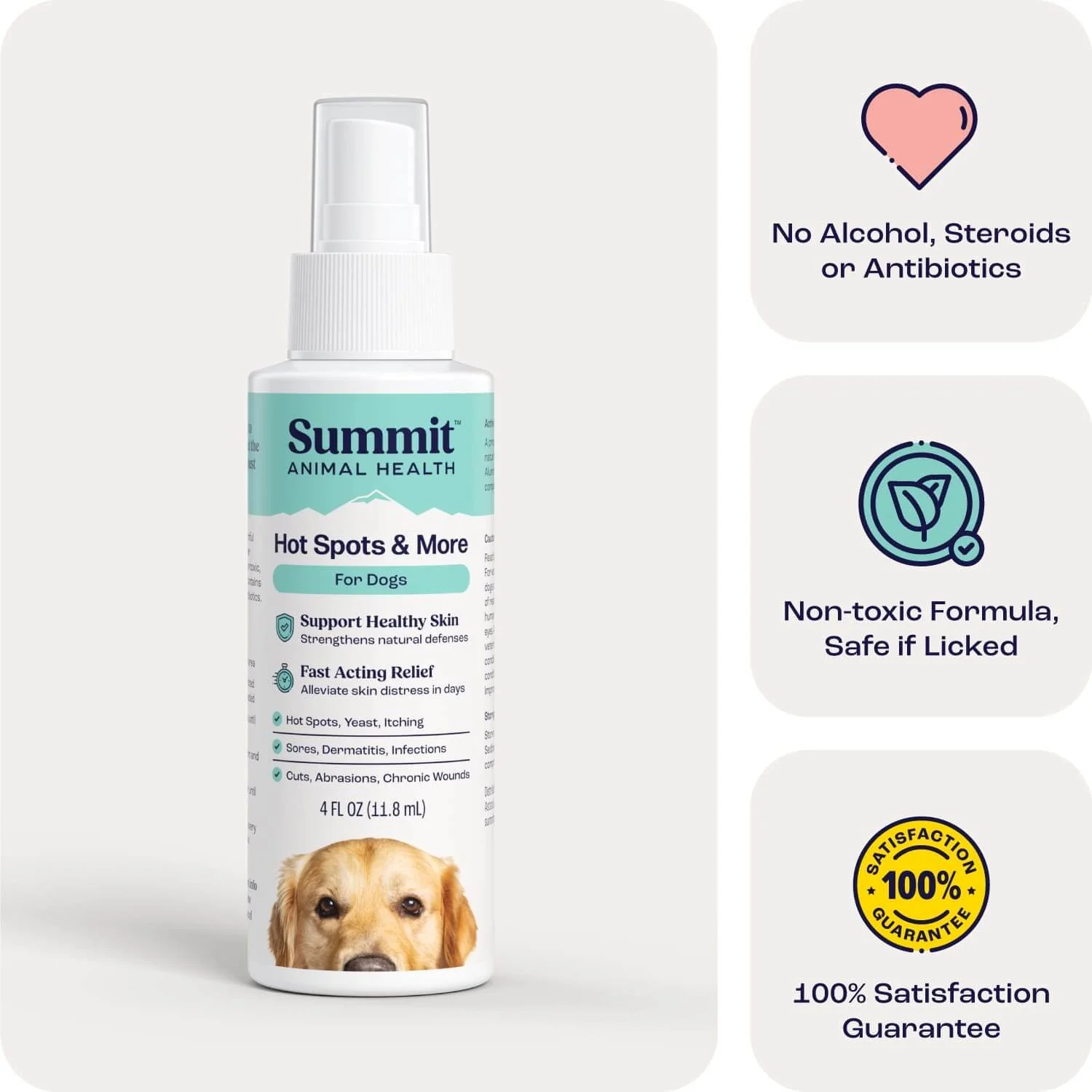 Summit Animal Health - Hot Spots & More, 4 oz - Image 1